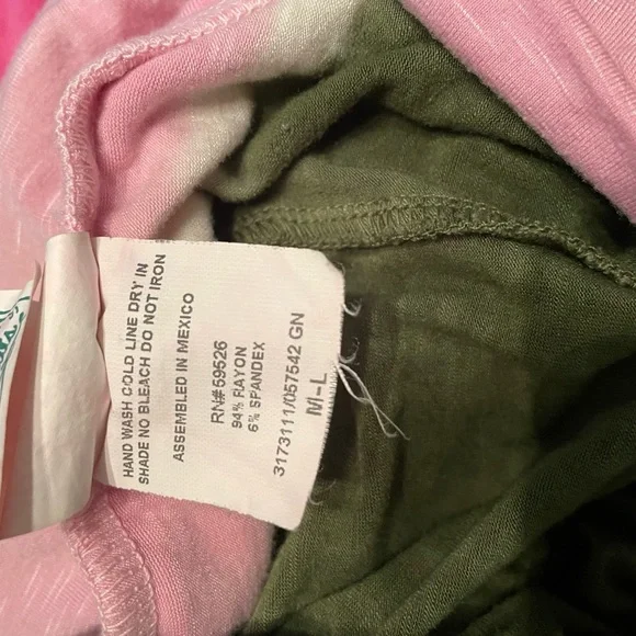 Lucky Brand tie dyed cover up - Picture 4 of 8